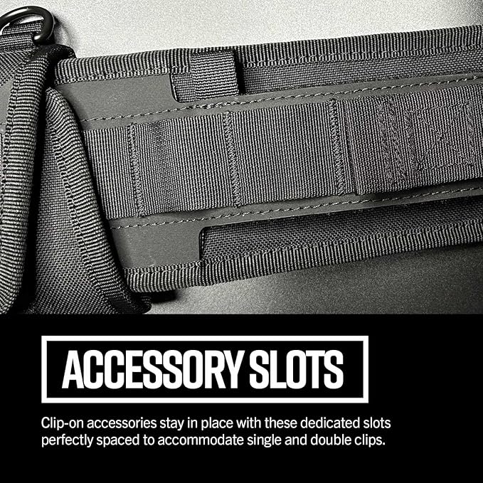 Diamondback Tempo Tool Belt - Tool Belts for Men with Lumbar Support - Utility Belt with 10 Attachment Points for Tool Belt Pouches (XS/S)