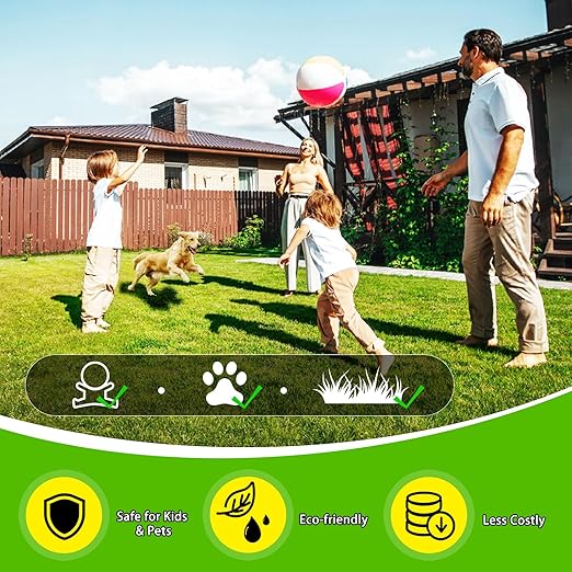 Mulch Glue for Landscaping, Fast-Drying, Powerful Eco-Friendly Gravel & Rock Binder, Strong Adhesive for Pea Gravel, Mulch, Stones, Secure & Stable Coverage for Garden, Yard & Outdoor Projects(34oz)