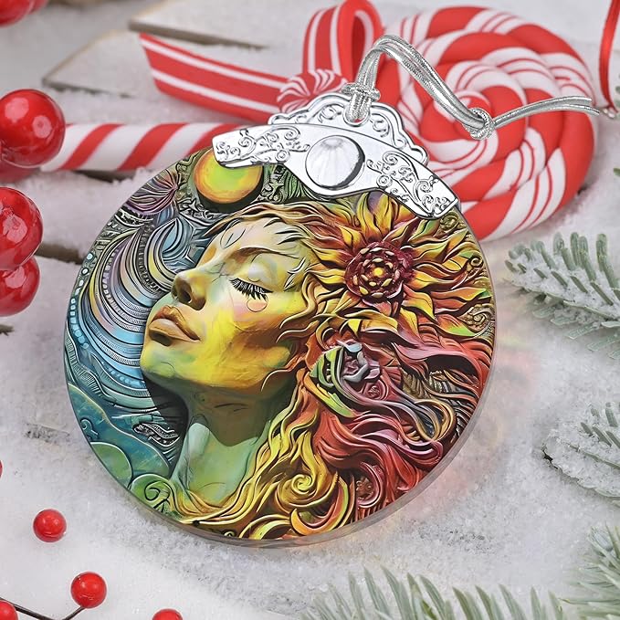 Christmas Ornament - Stained Glass Decor - Ornaments for Christmas Tree - Christmas Tree Decorations - Christmas Decorations - Gifts for Friends - Gift Ornament - Gift Idea