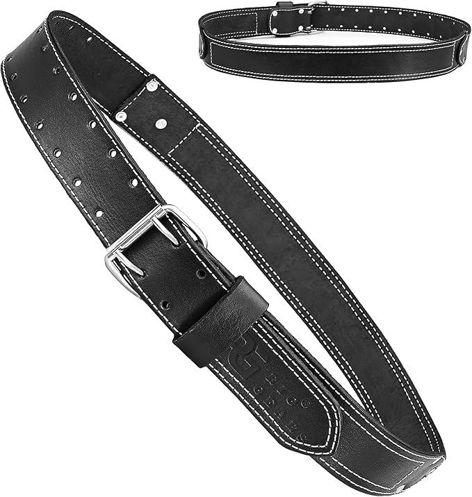 Leather tool belt (Black 301, Standard)