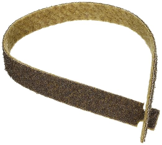 CS Unitec | PTX Fleece Nonwoven Belts | Open Superfine Metal Torque Polisher Tool Attachment | 26" Long x 1.2" Wide