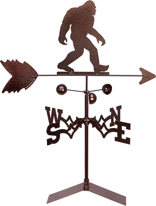 SWEN Products Bigfoot Sasquatch Weathervane (Roof Mount Included)