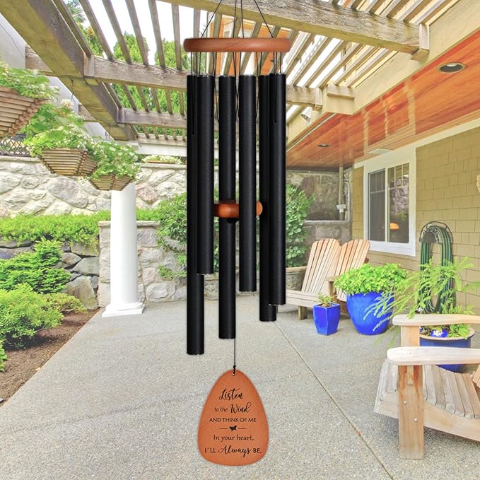 Wind Chimes for Outside, Memorial Wind Chimes for Loss of Loved one, Memorial/Sympathy/Remembrance Gifts,Outdoor Clearance for Home & Garden Decor