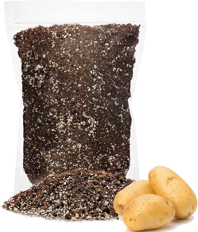 GARDENERA Premium Organic Potting Soil for Potato - (1 Quart Bag)