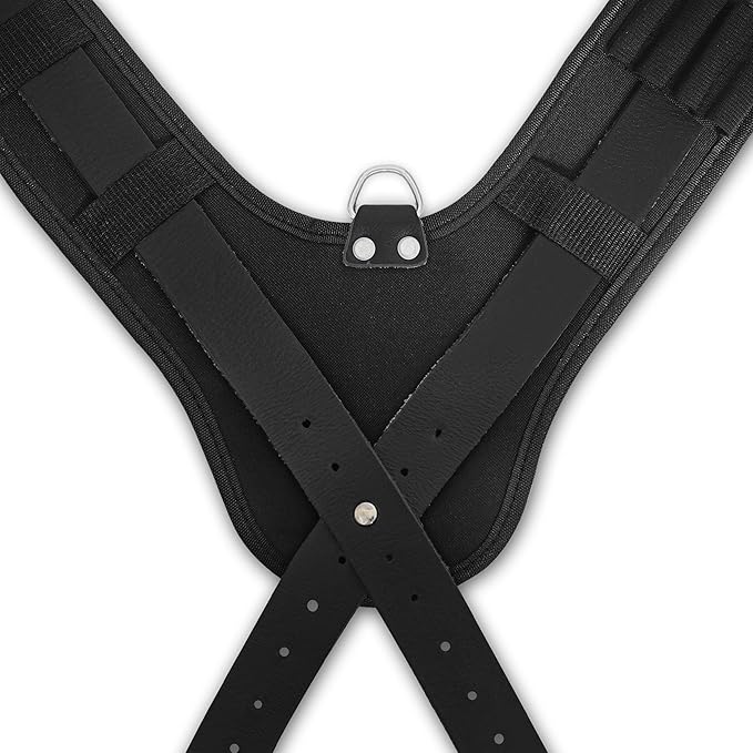 FUERI Tool Belt Suspenders for Men Heavy Duty Bags Construction Carpenter Tools Electricians Framers
