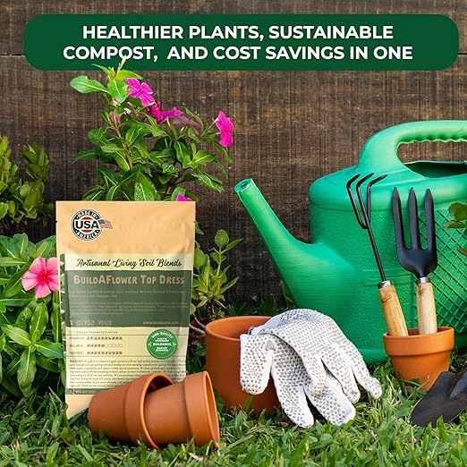 BuildASoil Build-A-Flower Top Dress Kit - Half Cubic Foot