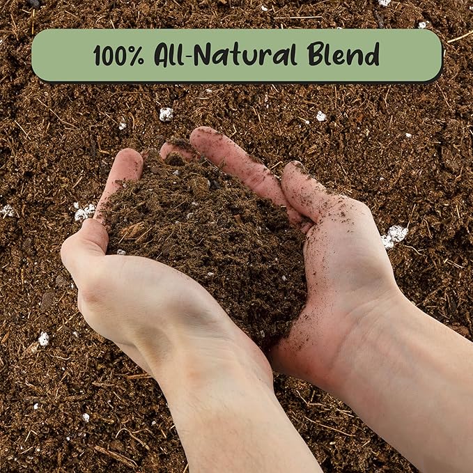 Monstera Houseplant Potting Soil Mix (24 Quarts), Custom Blend for Growing and Repotting