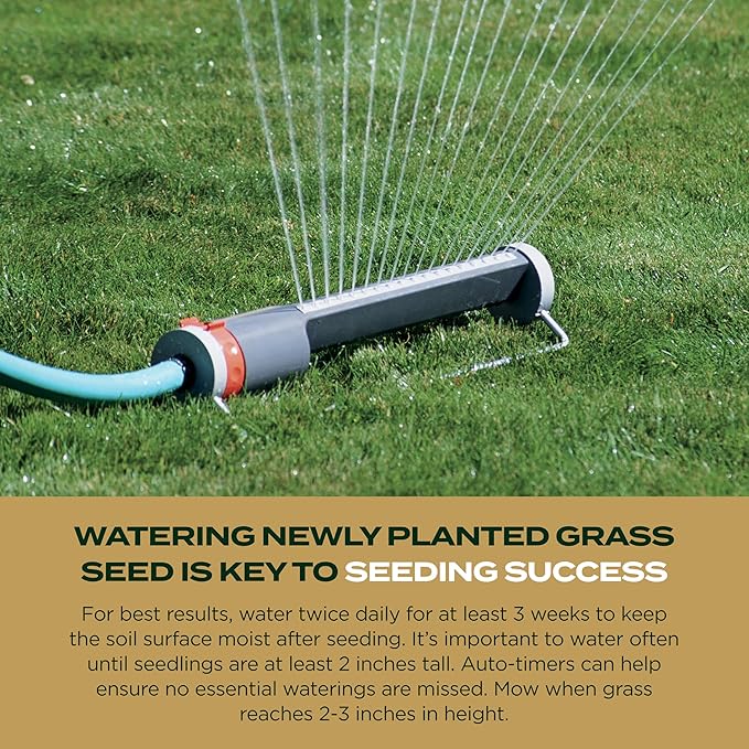Scotts EZ Seed Patch & Repair Southern Gold Blend for Tall Fescue Lawns, Mulch, Grass Seed and Fertilizer for Bare Spots and Repair, Bred for The South, 10 lbs.