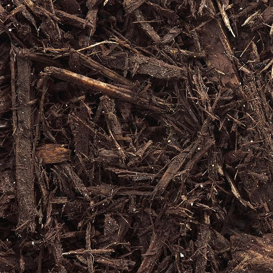 Premium Brown Wood Mulch for Landscaping, Gardens, Lawns, Potting Media, and Potted Plants (0.7 CF - 20 L - 21 QTS)