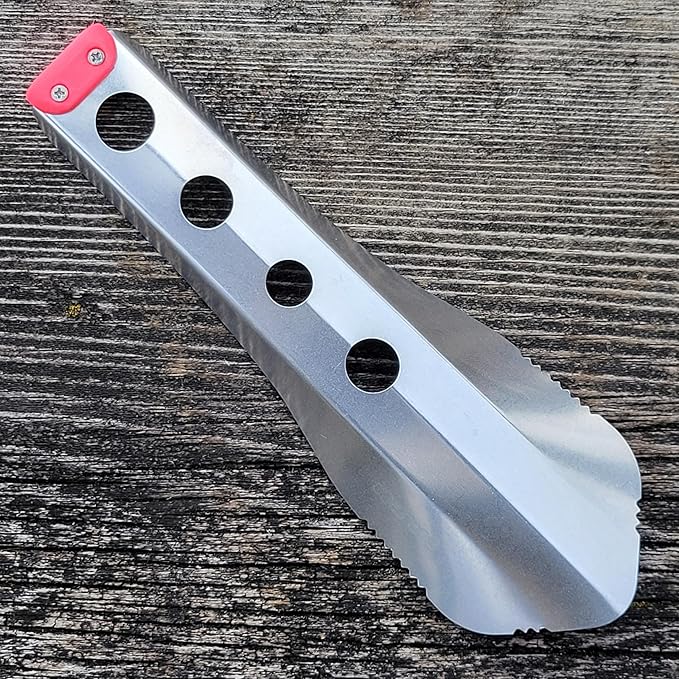 Ultralight Backpacking Trowel, 0.48 oz (13.5g) Pink