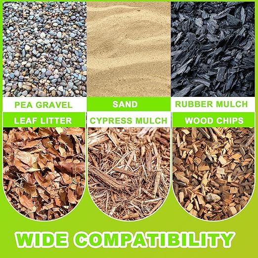 Mulch Glue for Landscaping - 1.3 Gallon Pea Gravel Glue, Pet-Friendy Stone Sealer, Stabilizer Mulch Adhesive for Pebble, Rubber, Garden Pathway, Landscape, Patio, Direct to Use