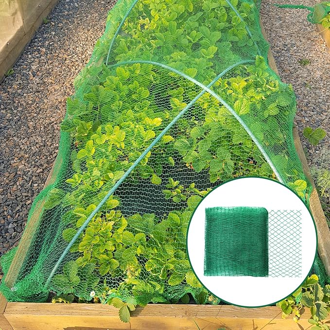 6 Pack 10'x10' Deer Netting Fencing Heavy Duty Bird Netting, Chicken Coop, Fruit Trees, Plants, Plastic Fence, Bird Screen, Outdoor Cover, Garden Protection, Net Material, Plant Barrier