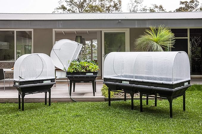 vegepod - Raised Garden Bed - Self Watering Container Garden Kit with Protective Cover, Easily Elevated to Waist Height, 10 Years Warranty (Medium, Stand)