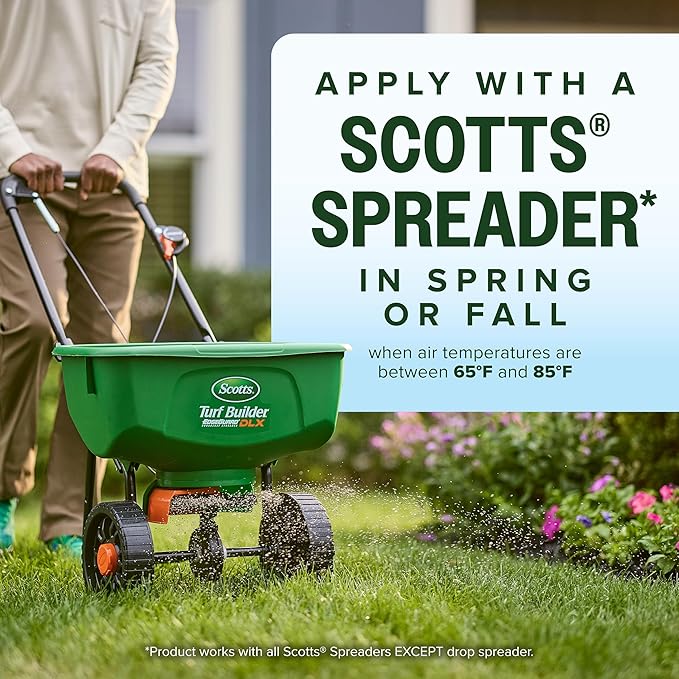 Scotts Kentucky 31 Grass Seed Mix for New Lawns or Overseeding, Grows Thicker and Greener vs. Other Kentucky 31 Mixes, Covers up to 5,000 sq. ft.
