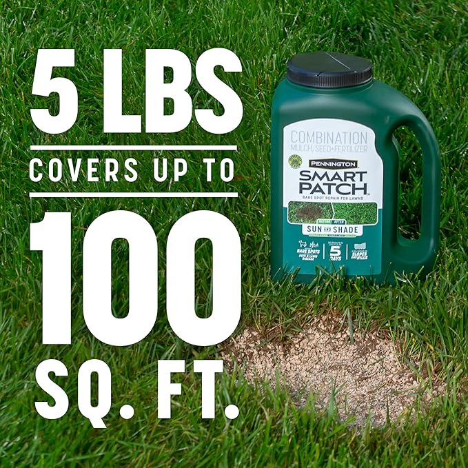 Pennington Smart Patch Sun and Shade Mix, 5-Pound Jug