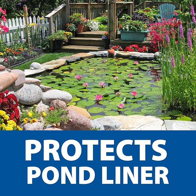 The Pond Guy Planting Bags for Backyard Water Gardens, Durable Mesh Planter Pot for Lily & Bog Plants, Grow Healthy Aquatic Plants, 7-Inch Square