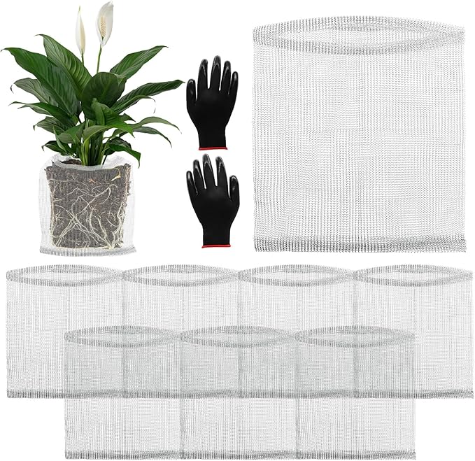 8 Pcs 10 Gallon Root Guard Gopher Proof Stainless Wire Steel Baskets, 10 Gallon Gophers Moles Voles Mesh Baskets Protect Plant Roots Tubers Trees Flowers Crops