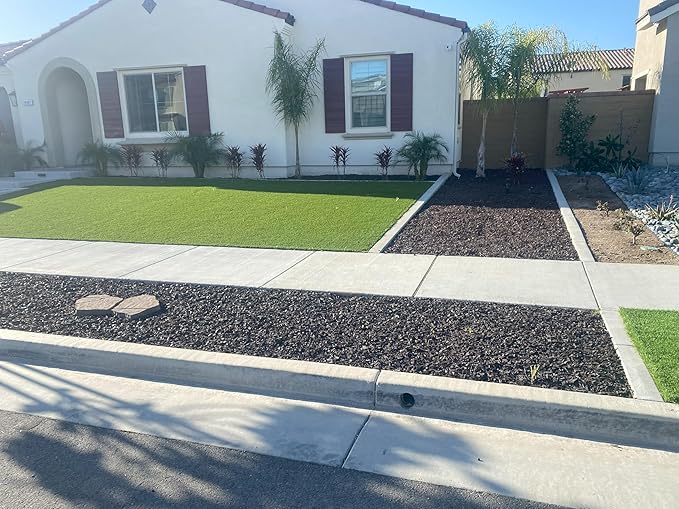 – 100% Wire-Free Premium Grade Nugget Rubber Mulch for Playgrounds & Landscaping | Safe for Kids & Pets, No Replacement Needed, Ultra Durable | Brown, 20 lb (0.8 cu ft)