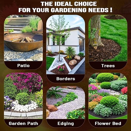 Mulch Glue - 32OZ Rock Glue for Landscaping, Long-Lasting, Ready to Use, Fast-Drying Strong Mulch Stabilizer for Walkways, Yards, Garden, Lockdown Sticky Stones, Pebbles, Pea, Rubber, Cypress