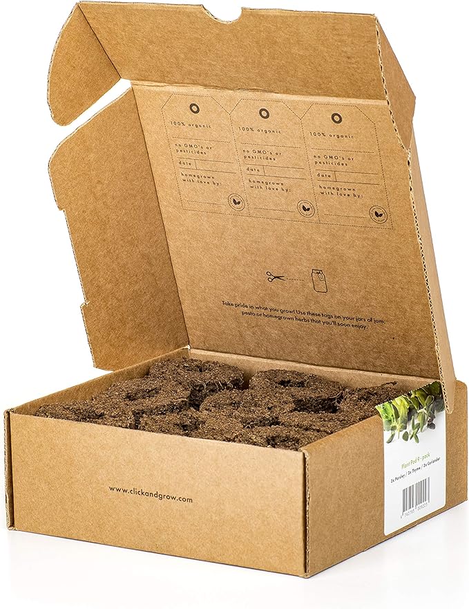 Click and Grow Curly Parsley Plant Pods for Smart Garden, 9-Pack