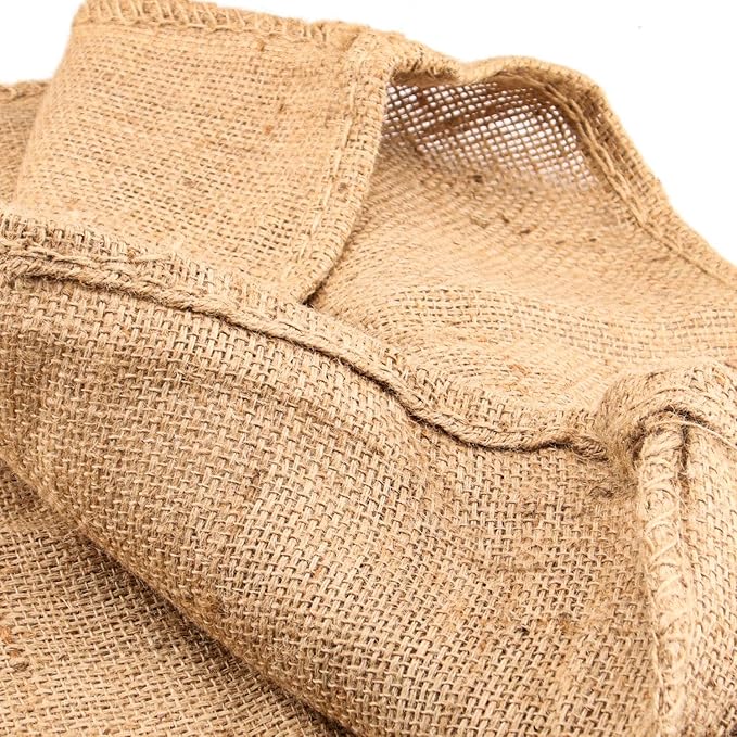 KEILEOHO 3 Pack 42 x 29 Inch Burlap Bags, Large Food Grade Burlap Sacks for Gardening, Planting Growing Bags, Potato Sack Race Bags