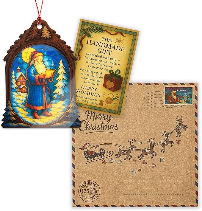 Funny Christmas Santa Ornaments 2025 - Santa Ornaments for Christmas Tree - Christmas Ornaments - Nostalgic Christmas Decorations - Old World Christmas Ornaments - Christmass Ornament